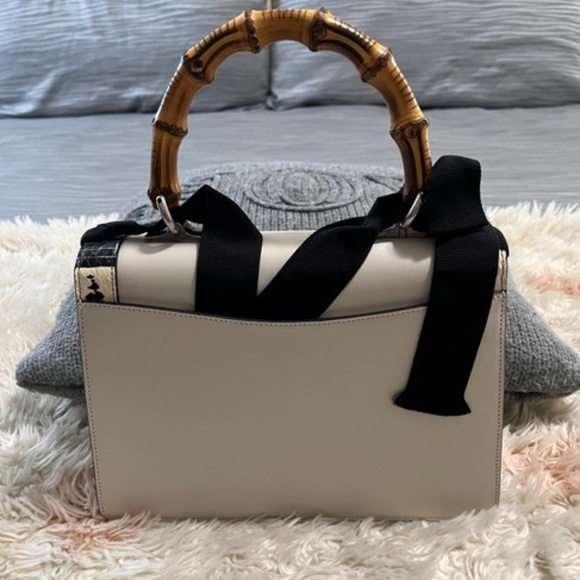 New Authentic Gucci Lilith leather top handle bag - Picture 5 of 10